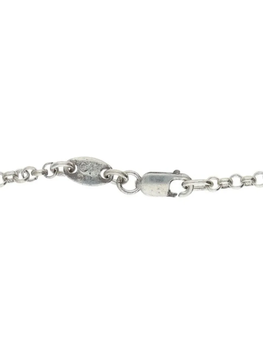 Chrome Hearts Neckchain Roll Chain Silver Necklace